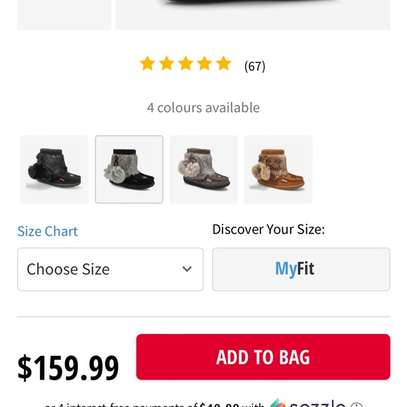 Moccasin Women Winter Niska Mukluks waterproof - Picture 4 of 5